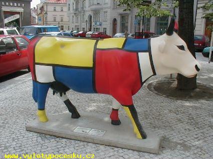 128 - Mondrian Cow
