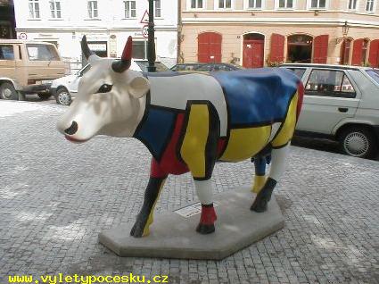 128 - Mondrian Cow
